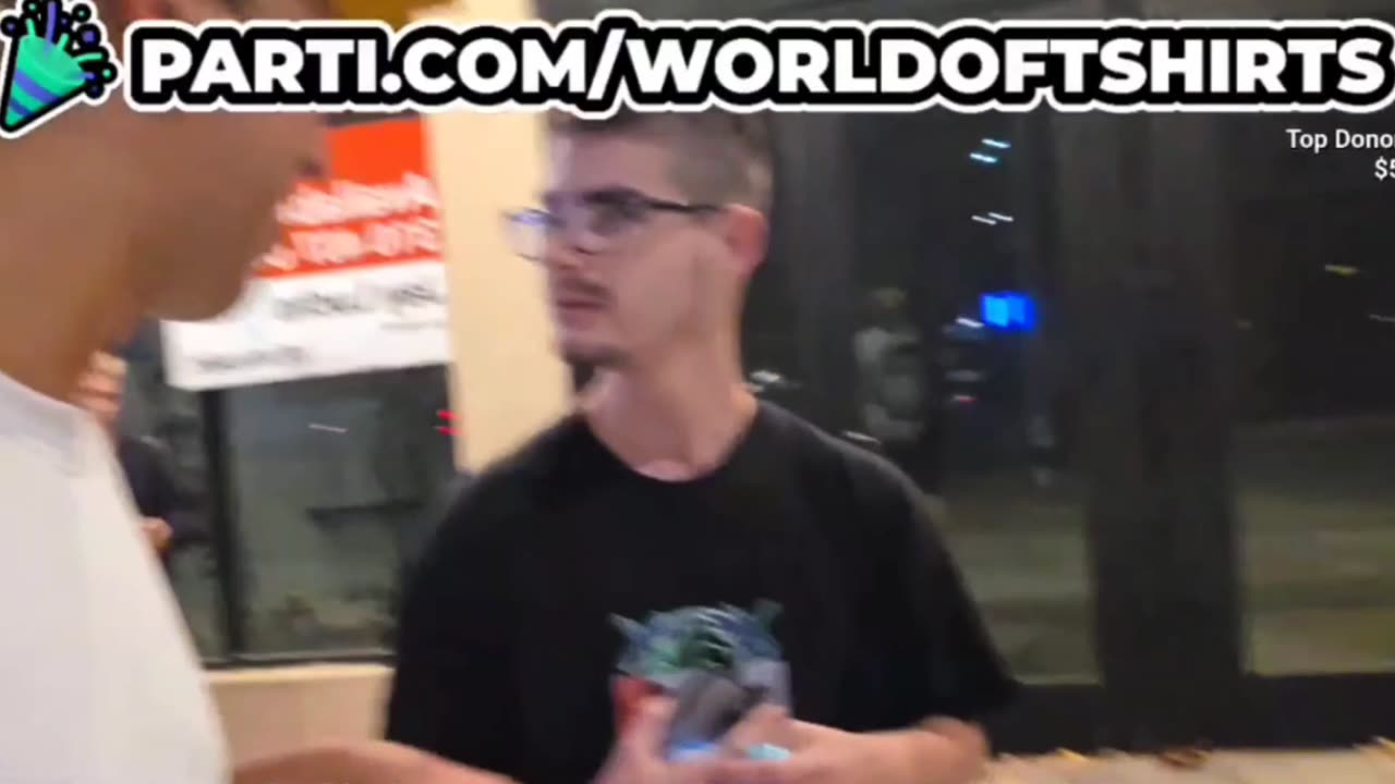 WorldofTshirts July 13th 2025 Crashout After Getting Bailed Out of Jail