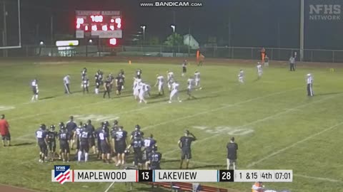 SEPTEMBER 13 2024 HIGH SCHOOL FOOTBALL: LAKEVIEW VS MAPLEWOOD PART 16