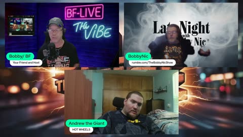 BF Live "The Vibe" 333, Thursday, 6/26/25 ... 12 pm - 3 pm EAST