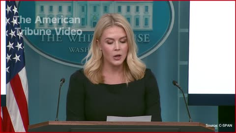 WATCH: Karoline Leavitt Exposes “Despicable” Media Lies about Deported Alleged Gangster