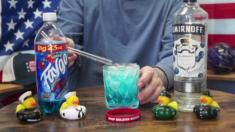 William Glackmeyer - Smirnoff Blueberry Vodka & Faygo Raspberry & Blueberry Soda