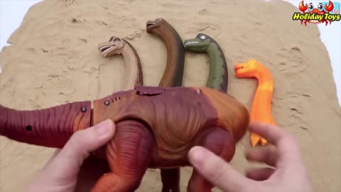 Make Matching Game of Brachiosaurus Heads and Bodies