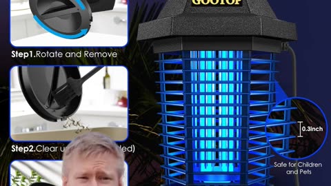 GOOTOP Bug Zapper Review: 2025’s Best Mosquito Killer for Outdoor Nights!