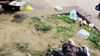 A Minute of American Life in Any Major City Center