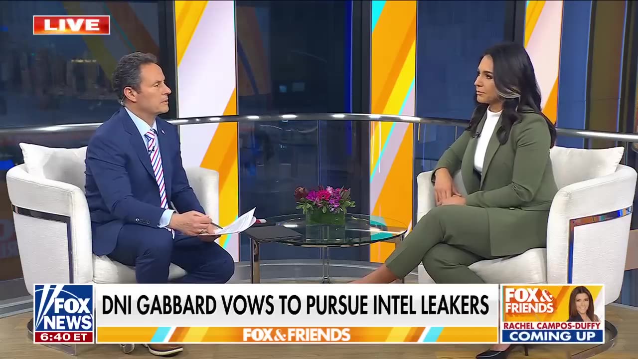 🚨Gabbard reveals possible motivation behind intel leaks.