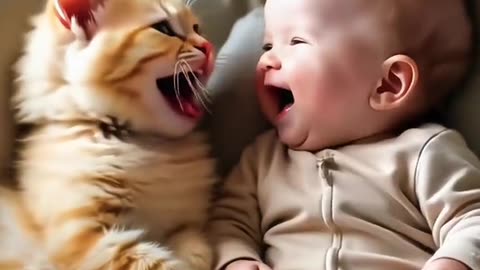 Cute baby shorts video