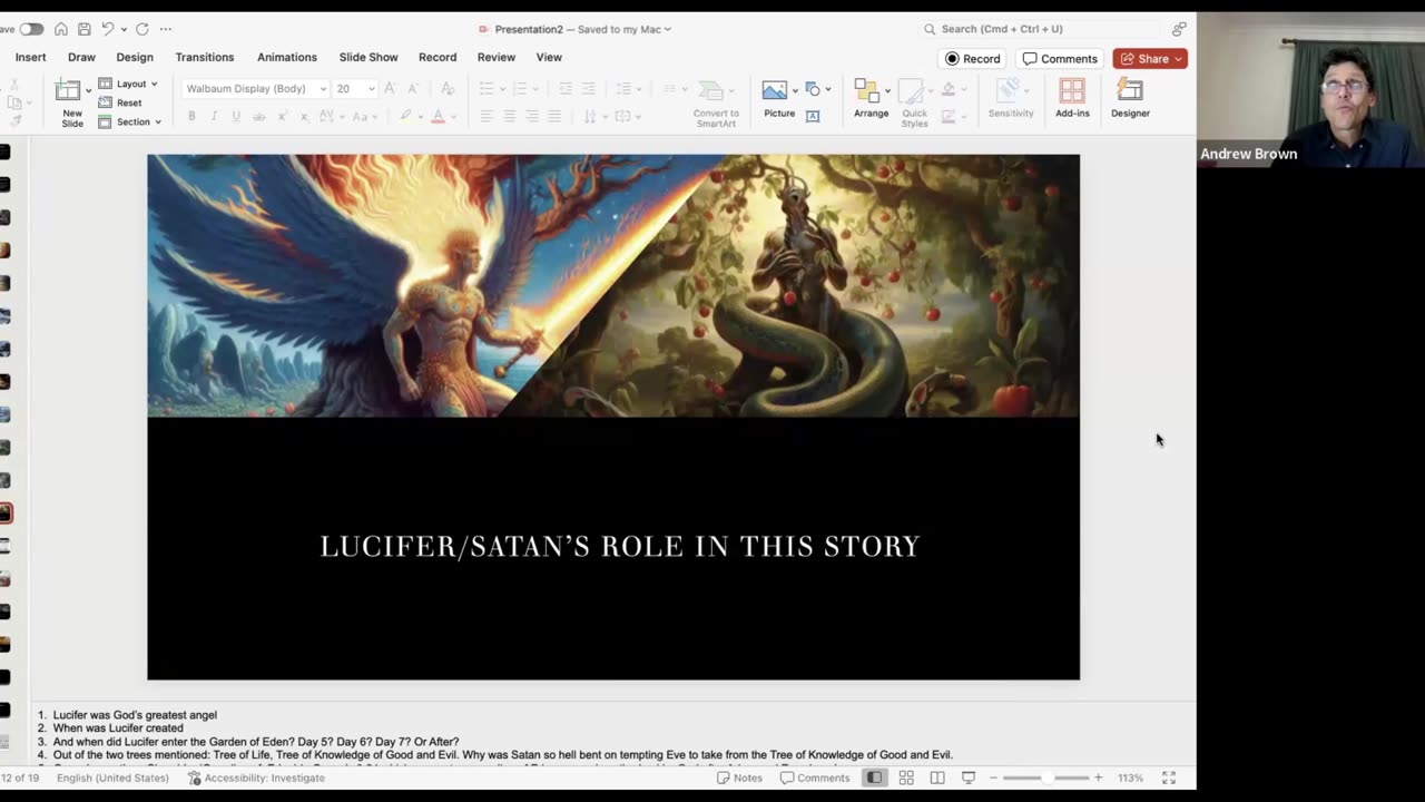 Ep. #2 - Part 6: 7th day of Creation and Satans role in Genesis