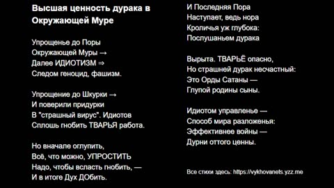 Высшая ценность дурака в Окружающей Муре