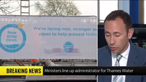 ministers line up administrator for thames water