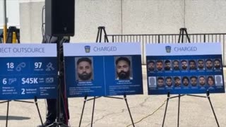 Massive Arrest in Brampton for Extortion Related Crimes