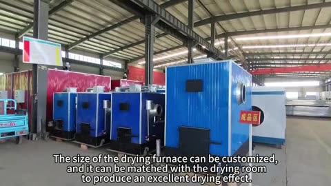 Wood drying furnace
