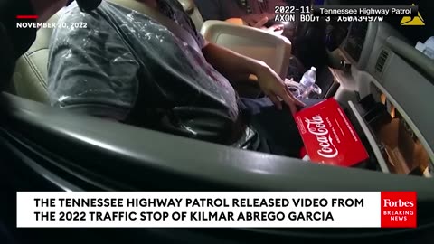 Police Release Bodycam Video From 2022 Traffic Stop Of Kilmar Abrego Garcia