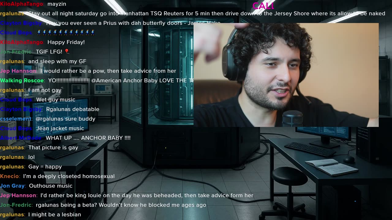 Chillstreaming; News; Calls; Topics | CALL-IN 844 900 2229