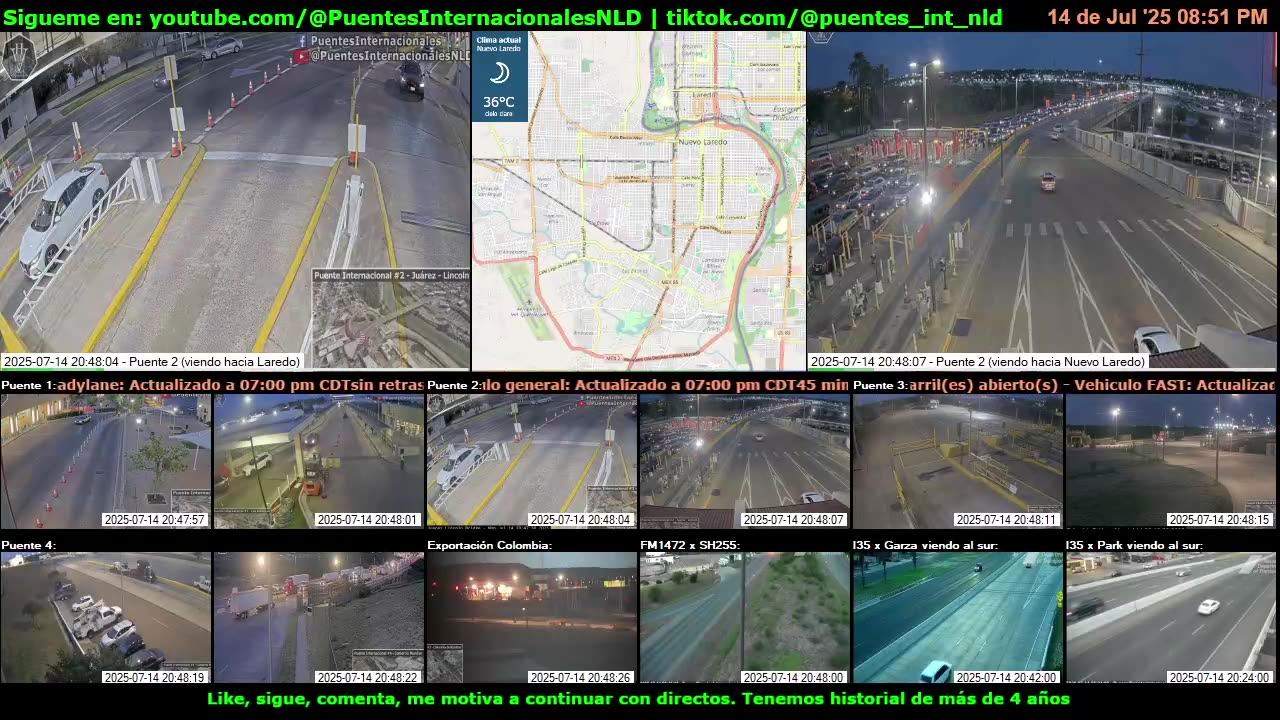 Puentes Internacionales NLD (Youtube / TikTok)