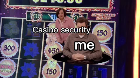 When casino security says to stop videoing 😂🎰😂
