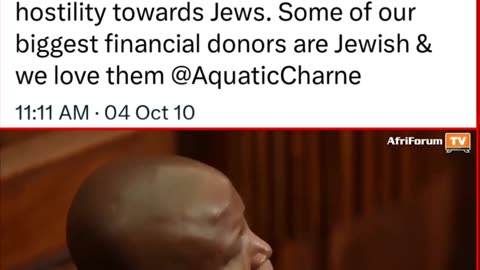 "Calling for Slaughter of Whites" | Jews Are Behind It