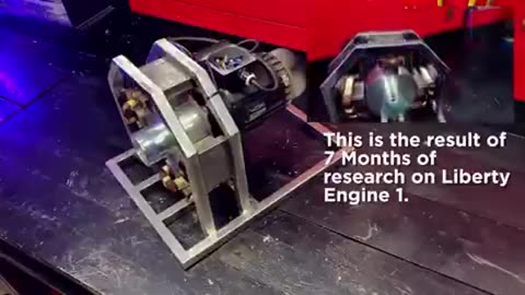 Liberty Engine Free Energy Magnetic Motor