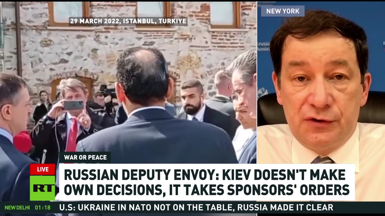 Kiev doesn't make own decisions, it takes sponsors' orders – Russian Deputy envoy