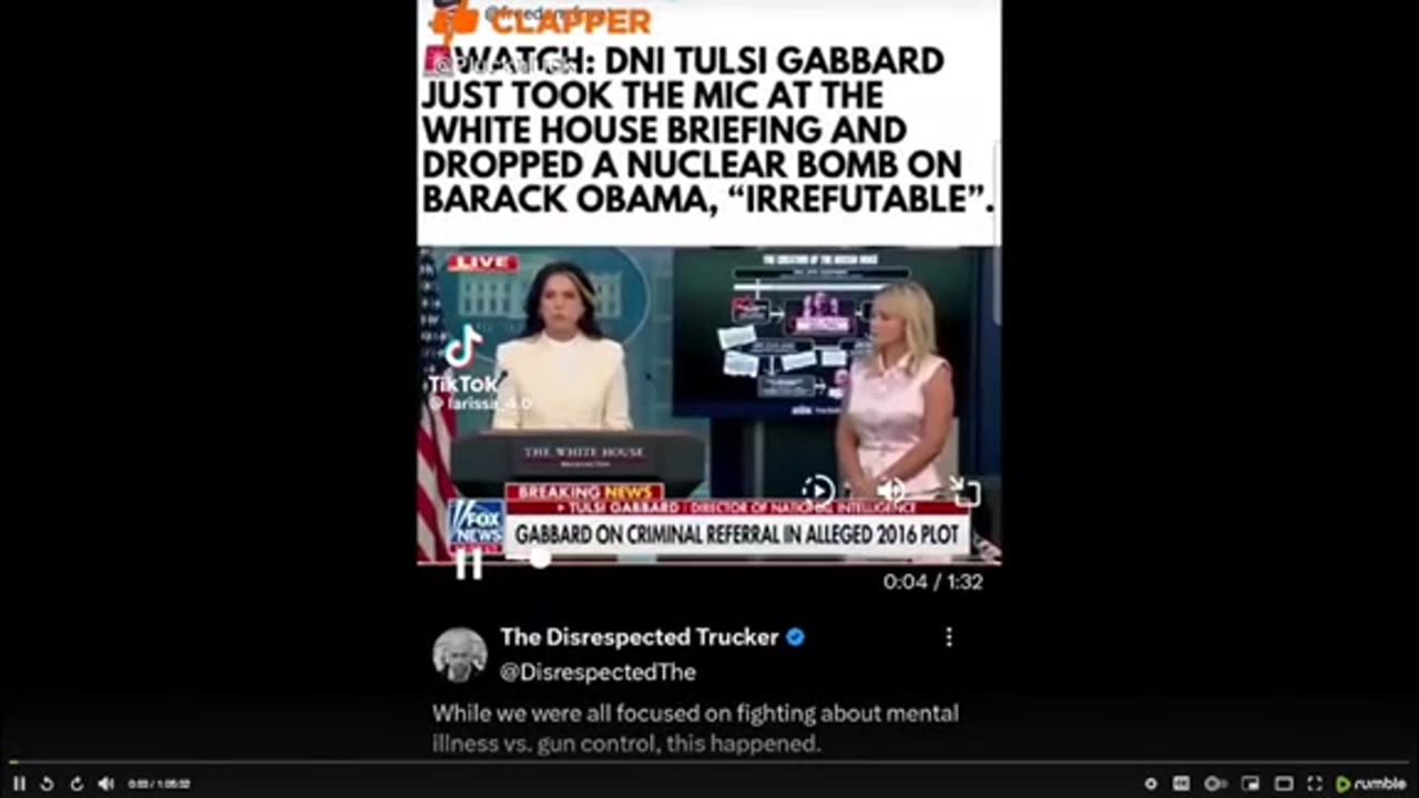 Tulsi on Obama - lawyer up MOFO ..