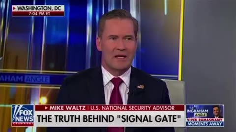 Mike Waltz Hints That the Signal Debacle Was Intentional Sabotage