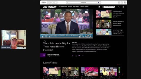 Deep state high tech weaponry used in Texas flooding. Why are Bondi, Pael and Bongino, Epstein lying
