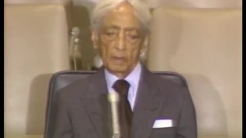 J. Krishnamurti UN Talk 1985 Talk - Why can't man live peacefully on the earth (Dutch/NL Subs)