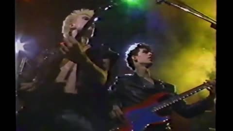 Billy Idol MTV Live 1984 White Wedding