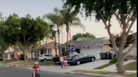Gavin Censored.TV. Final video #4. Pure Americana, kid jumping a ramp on his bike