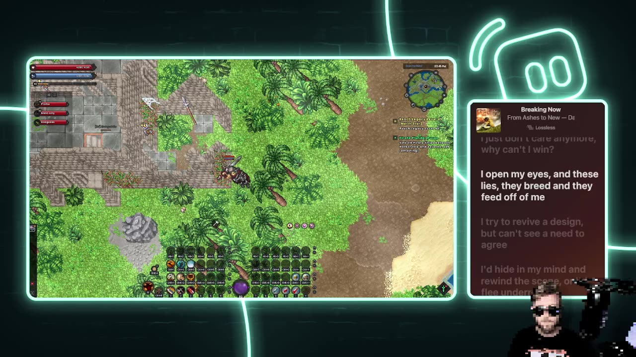 RavenQuest | Leveling + Reacting
