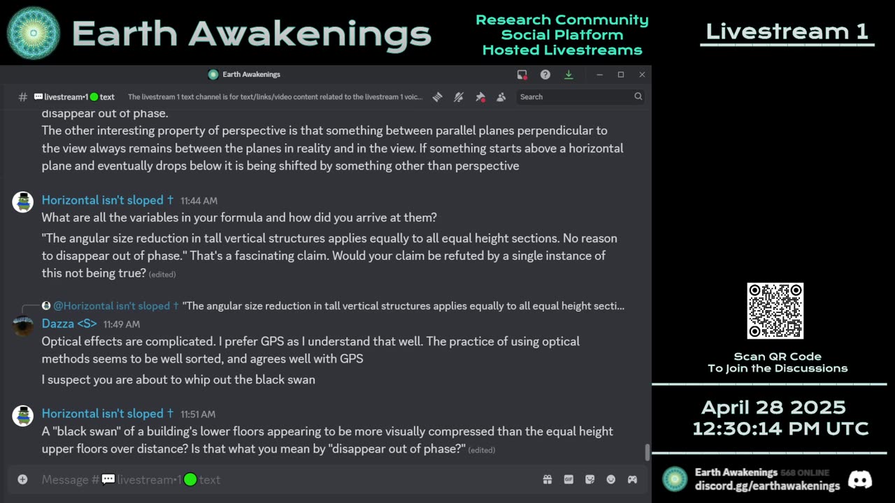 Earth Awakenings - Livestream 1 - #3136