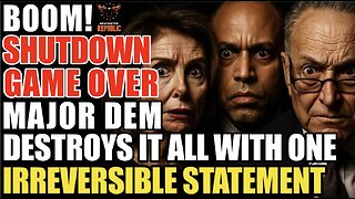 BOOM! Shutdown Game Over! Major Democrat Destroys It All With One Irreversible Statement