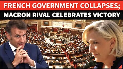'Phantom Regime Gone': Macron Rival Le Pen Thunders After French Govt Collapse | SPEECH