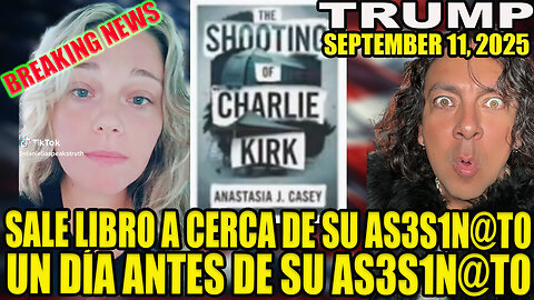 SALE LIBRO DEL AS3S1N@T0 DE CHARLIE KIRK UN DÍA ANTES DE SU AS3S1N@T0