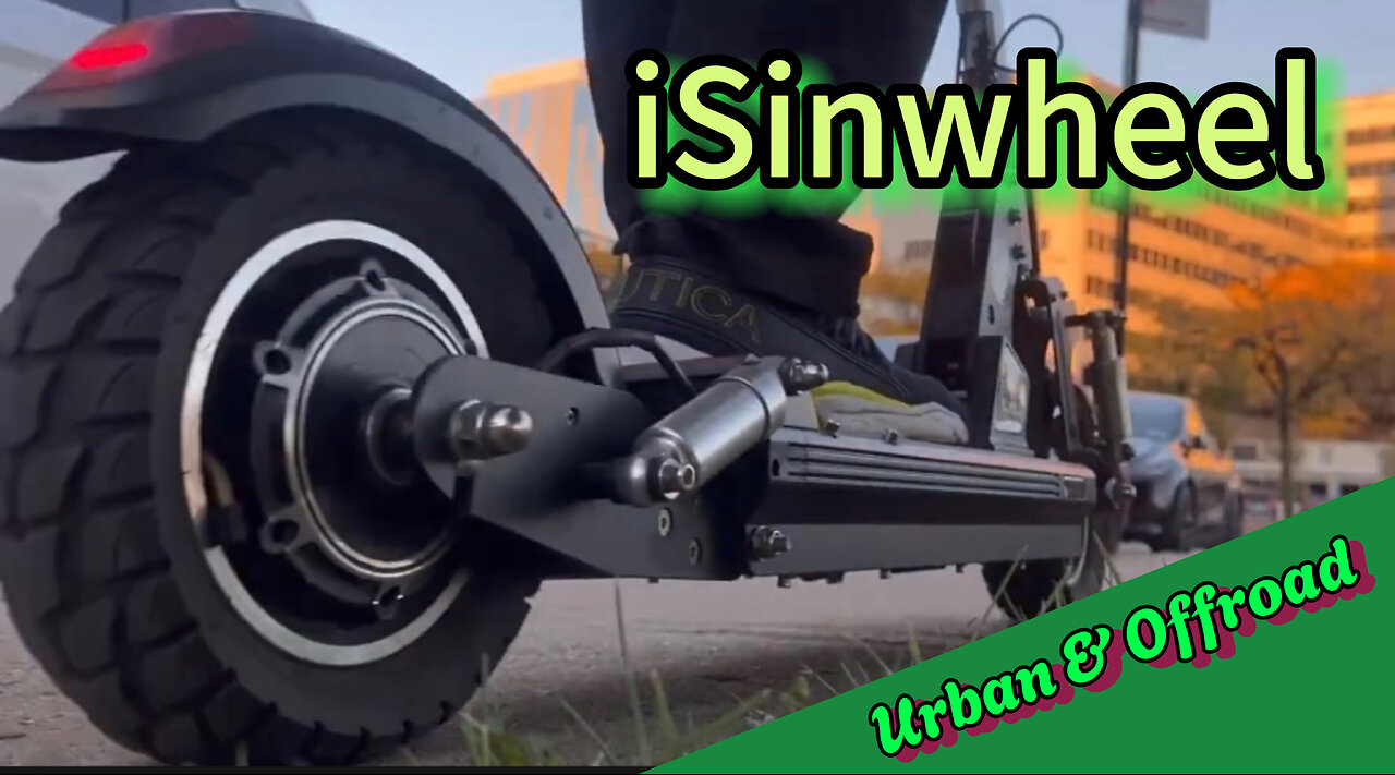 iSinwheel X1 | Electric Scooter | A brief overview of the scooter