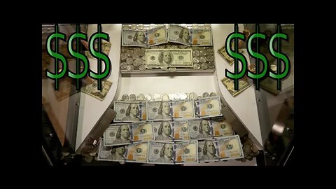 This Coin Pusher is FILLED With $100 BILLS!