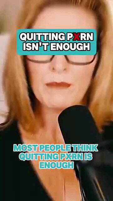 Quiting porn is not enough