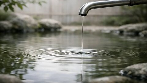 Tetesan air yang membuat hati tenang