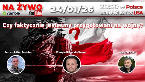 Czy faktycznie jesteśmy przygotowani na wojnę? | Aleksander Siergiej, Piotr Powałka,