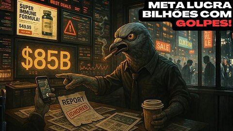📰Meta lucra R$85 bilhões com golpes — quem tá pagando a conta?