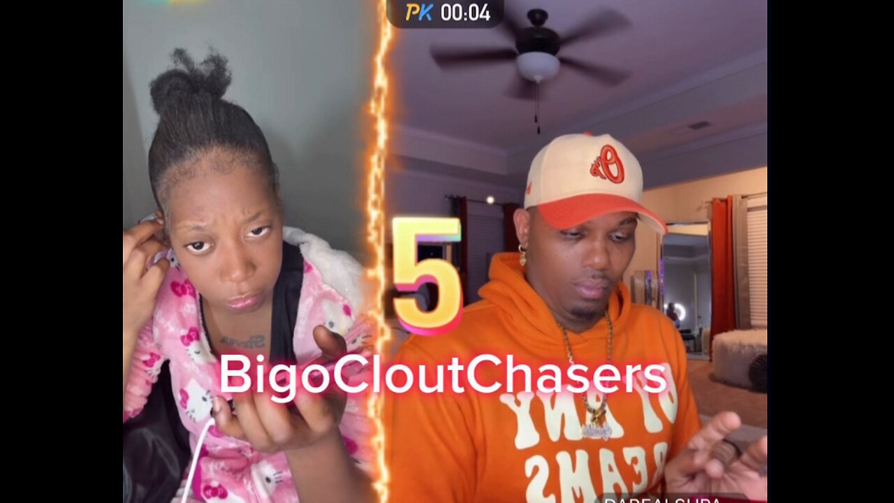 LIZ SAYS SHE PUT PYT OUT. SHE SAYS THEY PUSHED EACH OTHER & PYT IS SITTING OUTSIDE HER HOUSE