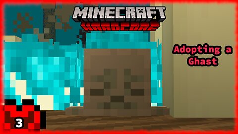 Finding a Dried Ghast and Riding it: Minecraft HARDCORE