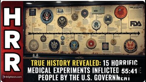 TRUE HISTORY REVEALED: 15 horrific MEDICAL EXPERIMENTS Inflicted on the People by the U.S. Government