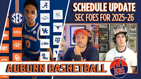 Which SEC Teams Will Auburn Basketball Play in 2025-26? | Home, Away, and Twice?