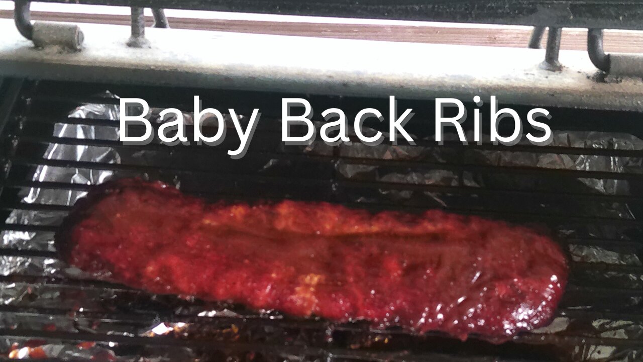 Baby Back Ribs On The Pellet Grill