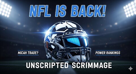 Ep.1: NFL Season is Back! Micah Trade, Power Rankings, and More!