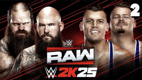 WWE 2K25 Raw May 12th 2025 - Match 2: DAMN The New Day!