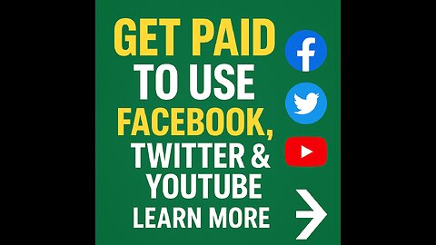 Get Paid to Use Facebook, Twitter & YouTube (No Experience Needed)