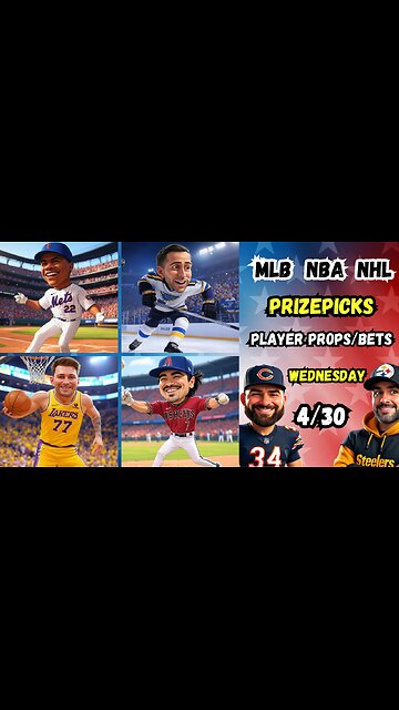🚨 9 BEST MLB Picks Today Wednesday 4/30/25 | ⚾️ MLB Props | 🏀 NBA PROPS | 🏒 NHL PROPS | PRIZEPICKS