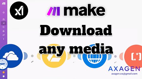 Make.com: Get Downloadable URLs (Drive, Web, AI) & Send Media Anywhere