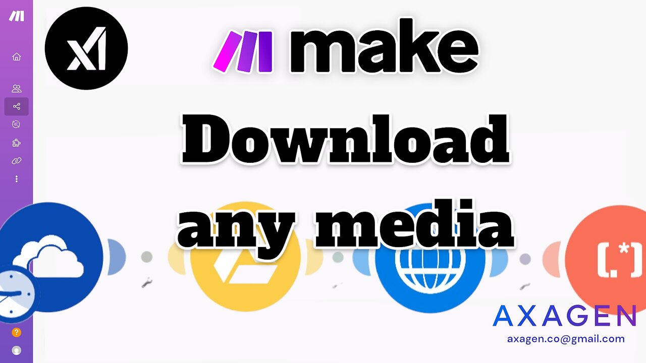 Make.com: Get Downloadable URLs (Drive, Web, AI) & Send Media Anywhere
